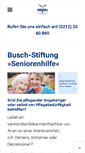 Mobile Screenshot of busch-stiftung.de